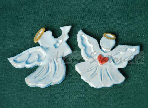 Relief 2 Andělíčci - vel. 5,5cm