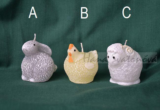 Velikonoční slepička, výška 5cm