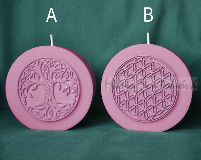 Květ života - disk, průměr 10cm