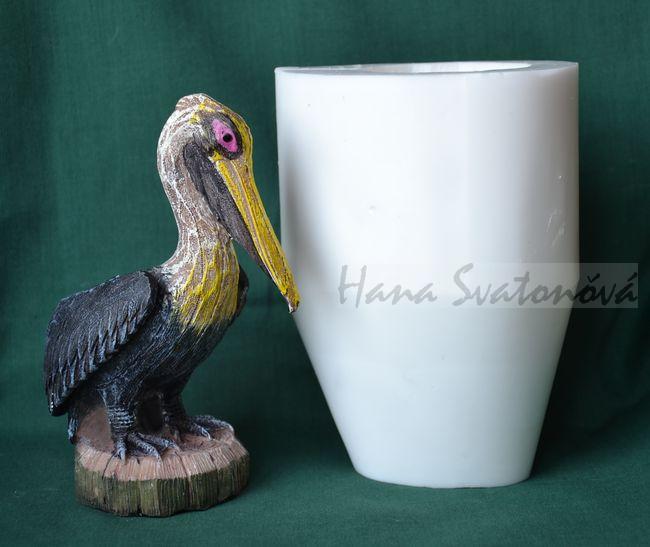 Pelikán - výška 15cm