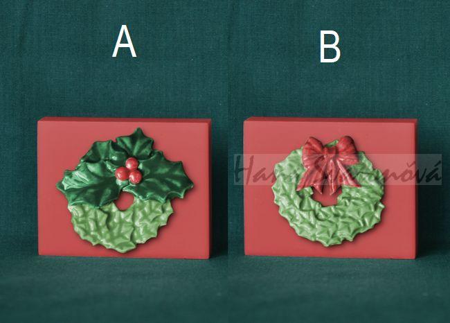 Věneček - obdélník mini 6x4,8cm