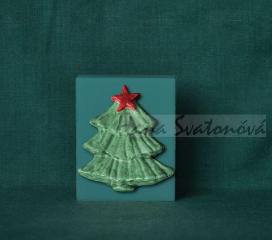 Stromeček - obdélník mini 4,8x6cm