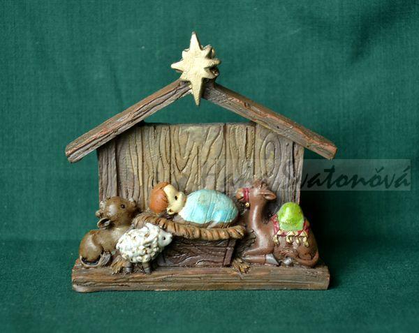 Betlém s ježíškem, vel. 8,5cm