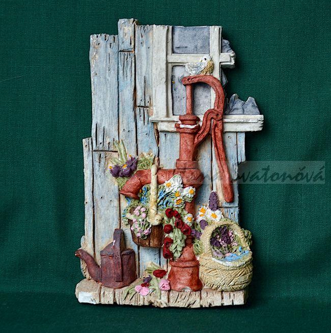 Relief Pumpa, vel. 8,5x13cm