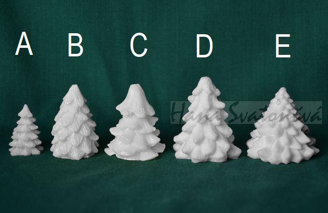 Vánoční stromeček mini - výška 2,5-4,5cm