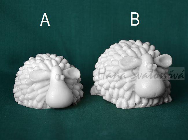 Ovečka 2 - vel. 5,5x6,5x3,5cm