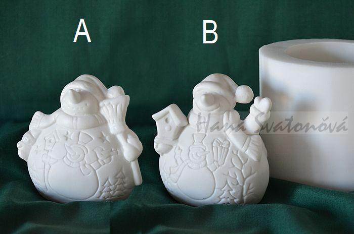 Sněhulák kulatý s budkou - výška 5cm