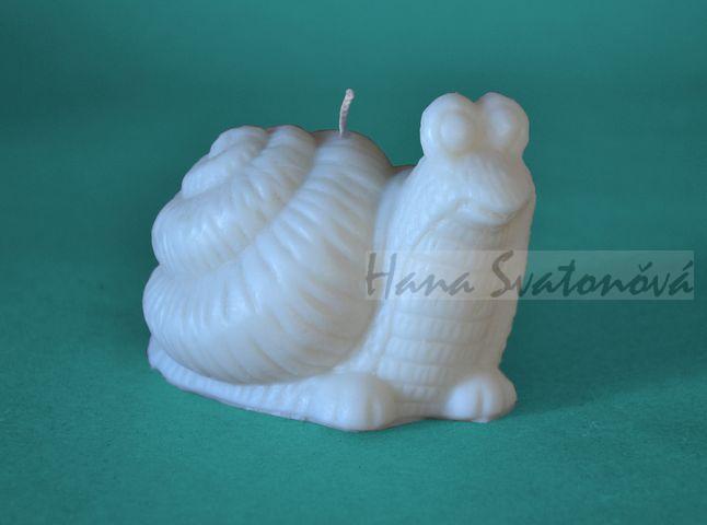 Šnek hnědý - výška 6,5cm
