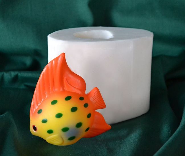 Rybka Fluffi - výška 8,5cm