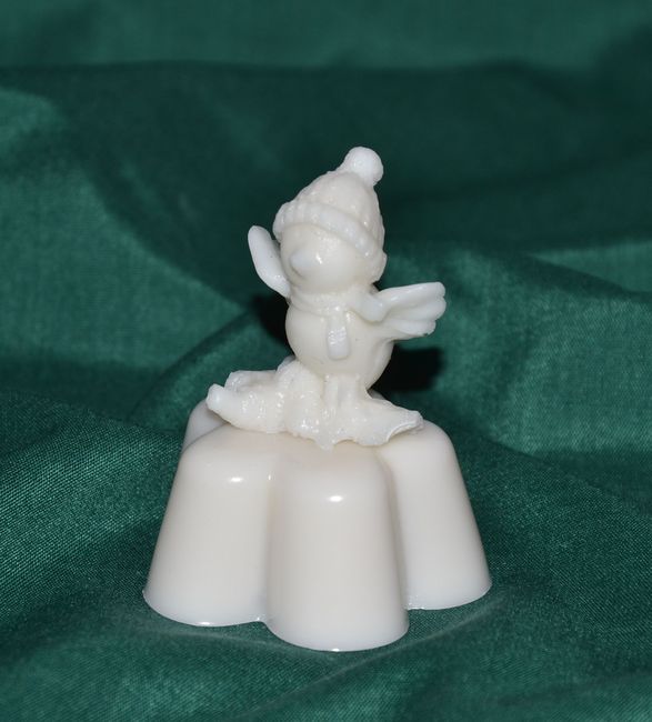 Ptáček v kulichu (květ) výška 7,5cm