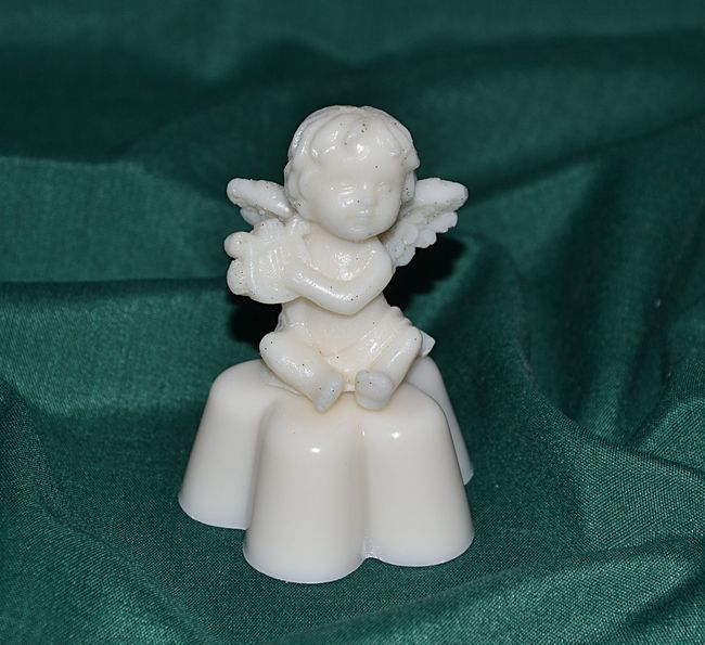 Andělíček s loutnou (květ) výška 7,5cm