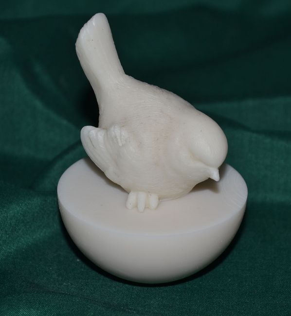 Ptáček 2 (půlkoule) výška 9cm