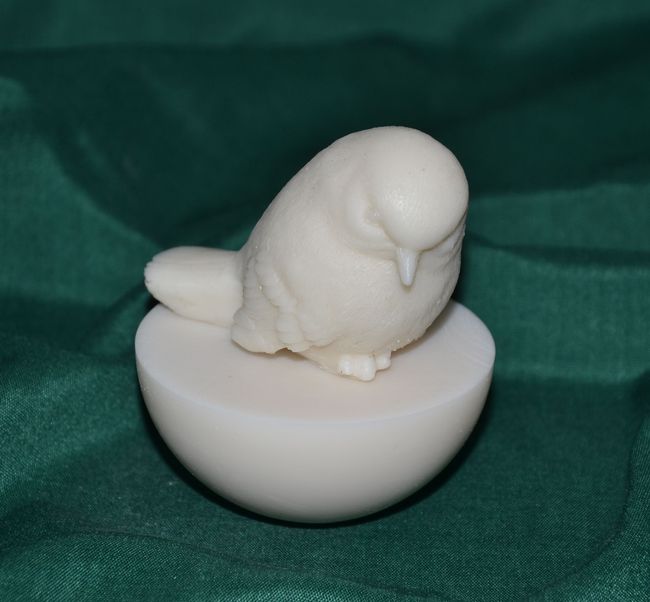 Ptáček 1 (půlkoule) výška 7,5cm