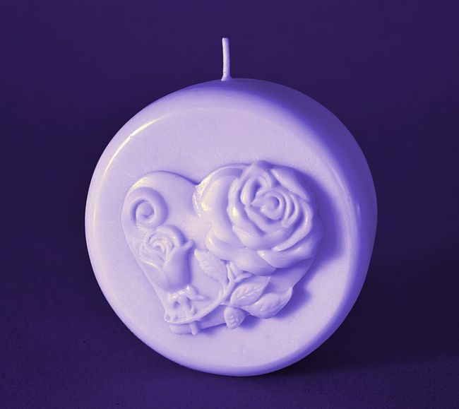 Srdce asymetrické Disk - průměr 10cm