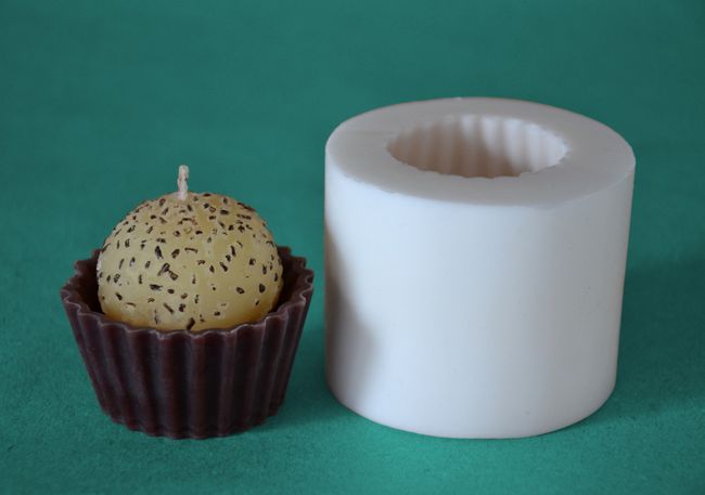 Dortík Koule kokos - výška 4,5cm