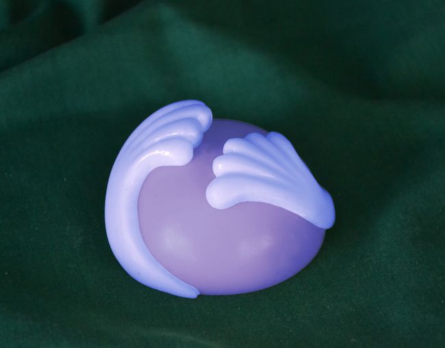 Křídla - Polokoule, průměr 6cm