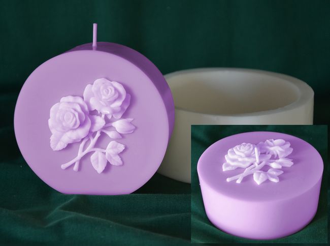 Růže Disk - průměr 10cm