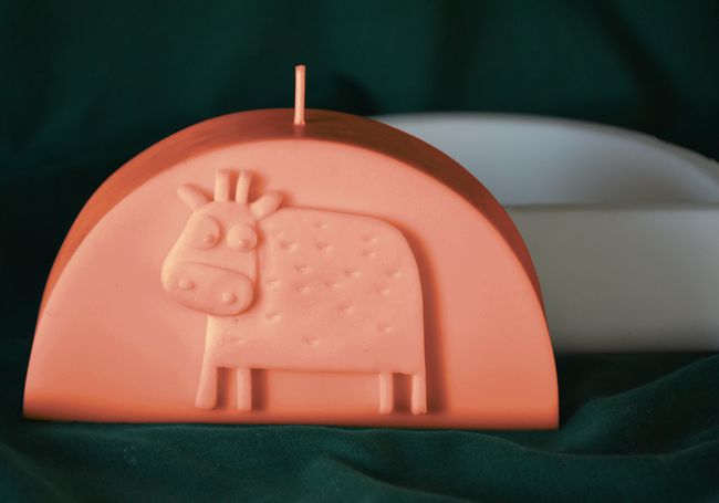 Kravička Půlkruh - výška 7cm