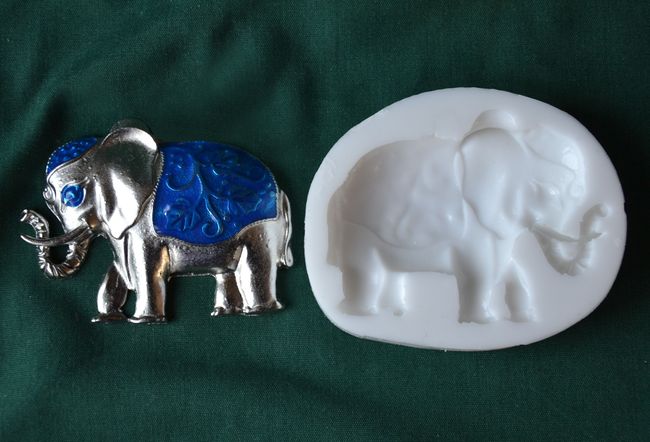 Relief Slon indický - vel 7,5cm