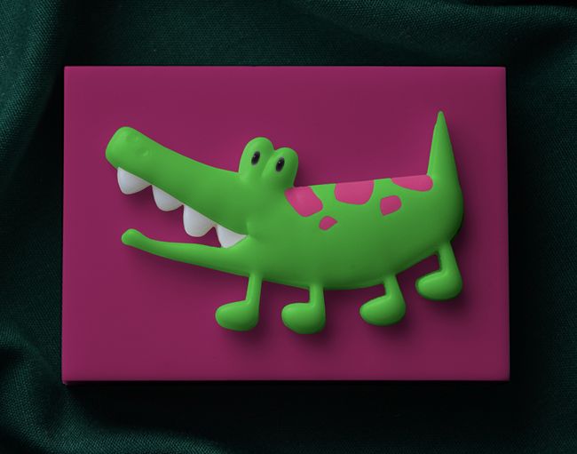 krokodýl - obdélník