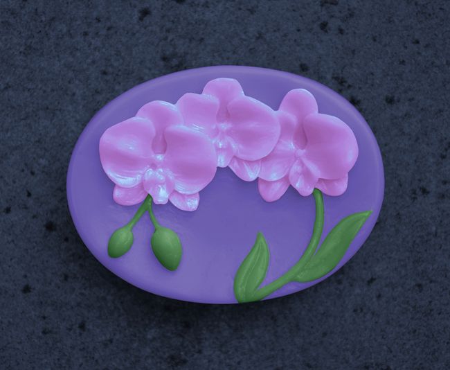 Orchidej - ovál