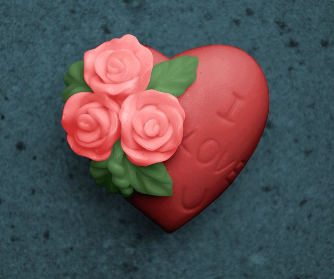 Srdce LOVE vel. 5,5cm
