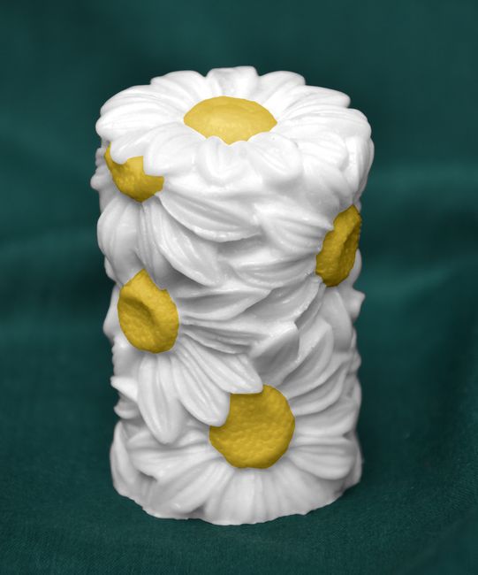 Kopretiny válec - výška 7cm