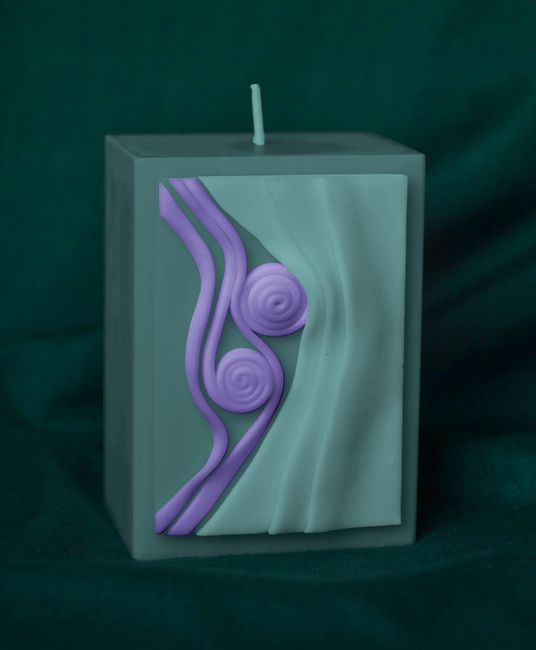 Spirálky 04 hranol - výška 8,5cm
