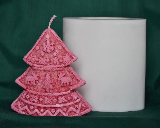 Stromeček červený - výška 9,5cm