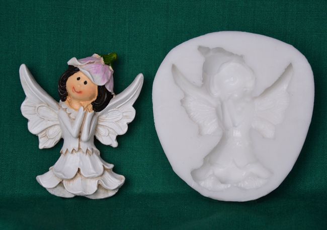 Relief Květinová víla 1 - vel. 5,5x6,5cm