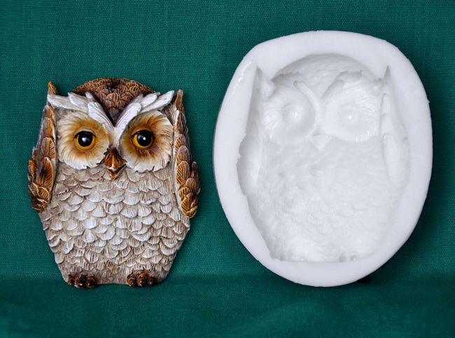 Relief Sova - vel. 5x6cm