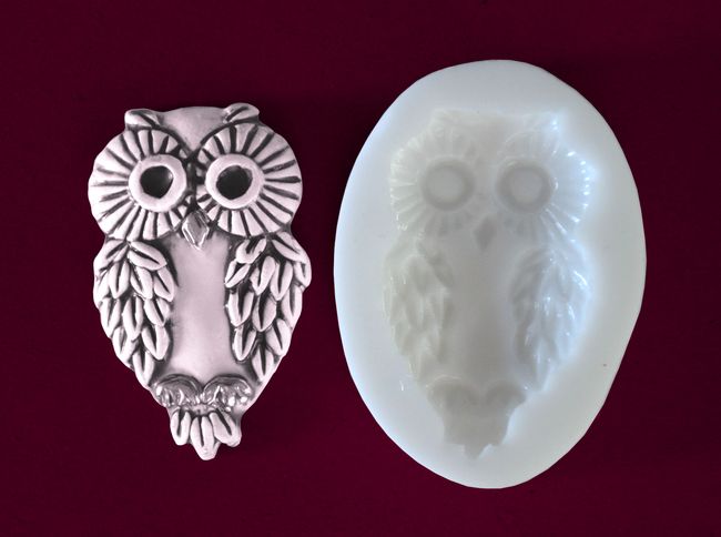 Relief - Sova, vel 3,2x 5,2cm