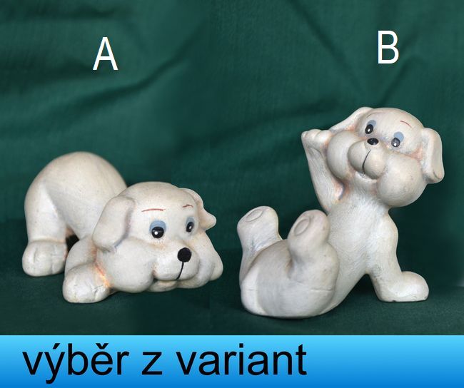 Pejsek hravý - délka 8,5 a 7cm