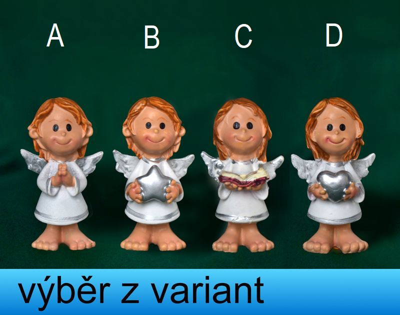 Andílek mini - výška 4,5cm