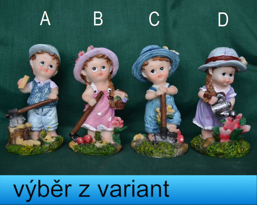 Zahradníci - výška 9,5cm