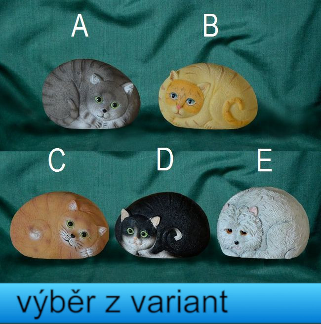 Kočky oval - výška 4/4,5cm