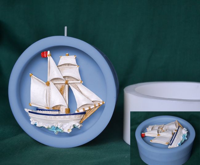 Plachetnice 3, Disk s otvorem - průměr 10cm