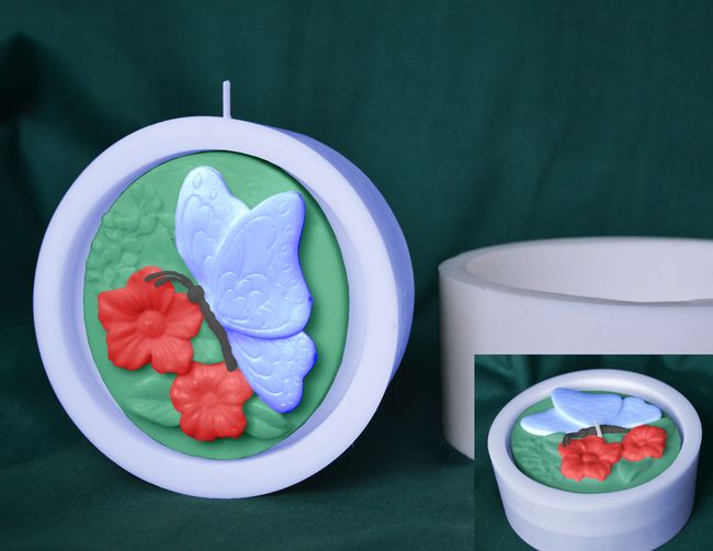 Motýl, Disk s otvorem - průměr 10cm