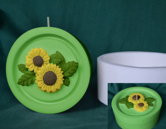 2 Slunečnice, Disk s otvorem - průměr 10cm