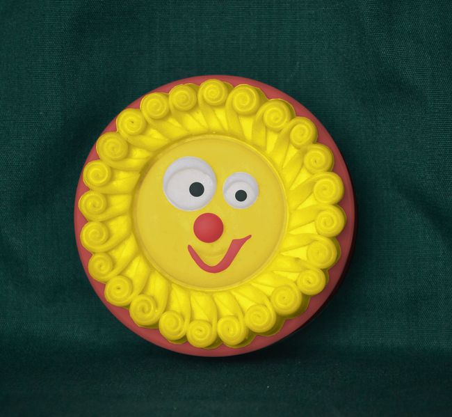 Sluníčko spiralky - kruh