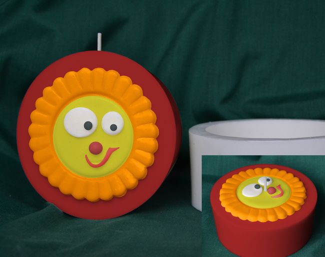 Sluníčko velké, Disk - průměr 10cm