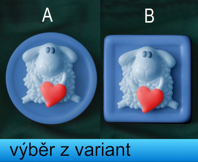 Ovečka se srdíčkem