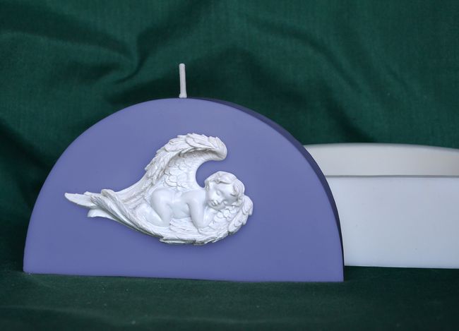 Andělíček v křídle, Půlkruh - výška 7cm