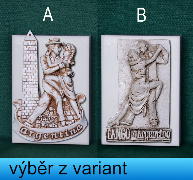 Argentinské tango - Obdélník 8x5,7cm