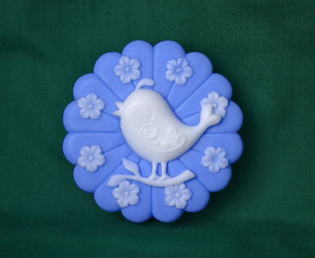Ptáček - kruh průměr 7,5cm