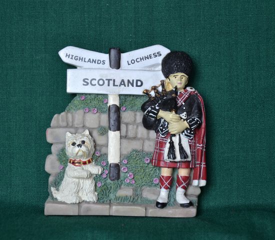 Relief Scotland, velikost 6,5x7cm