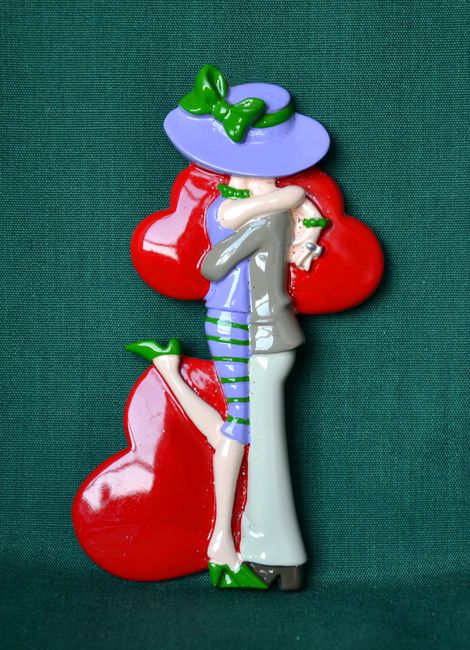 Relief Zamilovaní - vel. 5x10,5cm