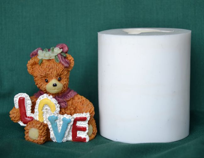 Medvídek LOVE - výška 6cm
