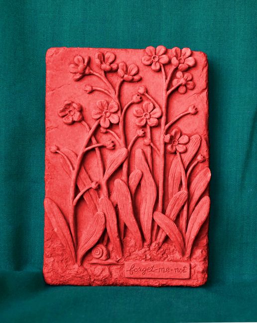 Luční kvítí, velikost 7,5x10,2x2,5cm