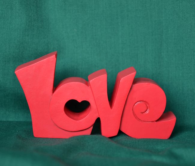 LOVE, velikost 12,5x6x2,5cm